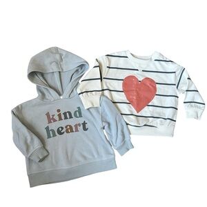 3month The Little Co Sweatshirt Valentines